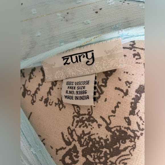 Zury 100% Viscose Paisley Fringe Boho Maxi Dress NWOT - Picture 9 of 9